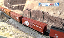 Load image into Gallery viewer, CMSF 72617 - N Scale Atlas USRA Rebuilt Steel 40' Box Car