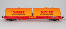 Load image into Gallery viewer, DSCX 40686 - HO Scale Davies Steel Corporation Evans Steel Coil Car