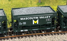Load image into Gallery viewer, MV 335-354-379-393 - HO-Scale Mascoutin Valley Mining Fox Valley Ore Car (4-Pack)