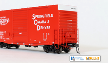 Load image into Gallery viewer, SO&D 55231 - Springfield Omaha & Denver PS 40' Mini Hy Cube Boxcar