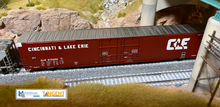 Load image into Gallery viewer, CLE 675260 - Cincinnati & Lake Erie Greenville 86' Double Plug Door Boxcar