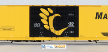 Load image into Gallery viewer, CHNK 864025 - Chinook Lines Greenville 86' Double Plug Door Boxcar