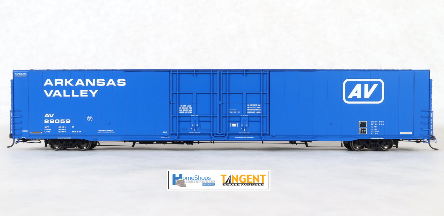 AV 29044 - Arkansas Valley Greenville 86' Double Plug Door Box Car