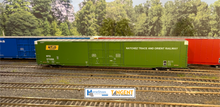 Load image into Gallery viewer, NTO 573261 - Natchez Trace and Orient 86' Double Plug Door Boxcar