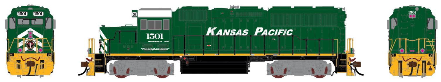 KP 1501- HO Scale DCC/Sound Equipped BL20T Locomotive