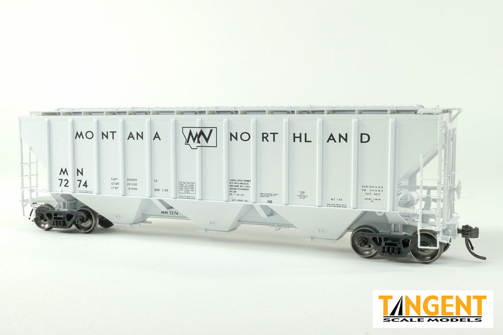 MN 7425 - Montana Northland Tangent PS-4427 Covered Hopper Car
