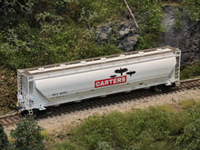Load image into Gallery viewer, HSLX 80398 - HO-Scale Carter's Little River Mills Prairie Shadows Thrall PD5000 Covered Hopper
