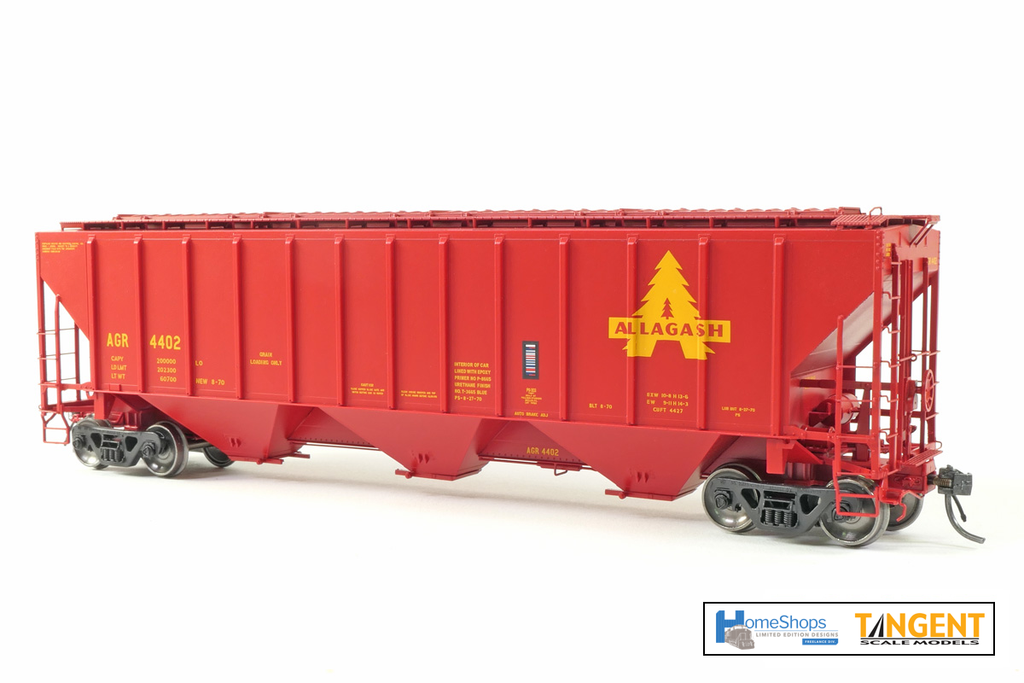AGR 4463 - Allagash Tangent PS-4427 Covered Hopper Car