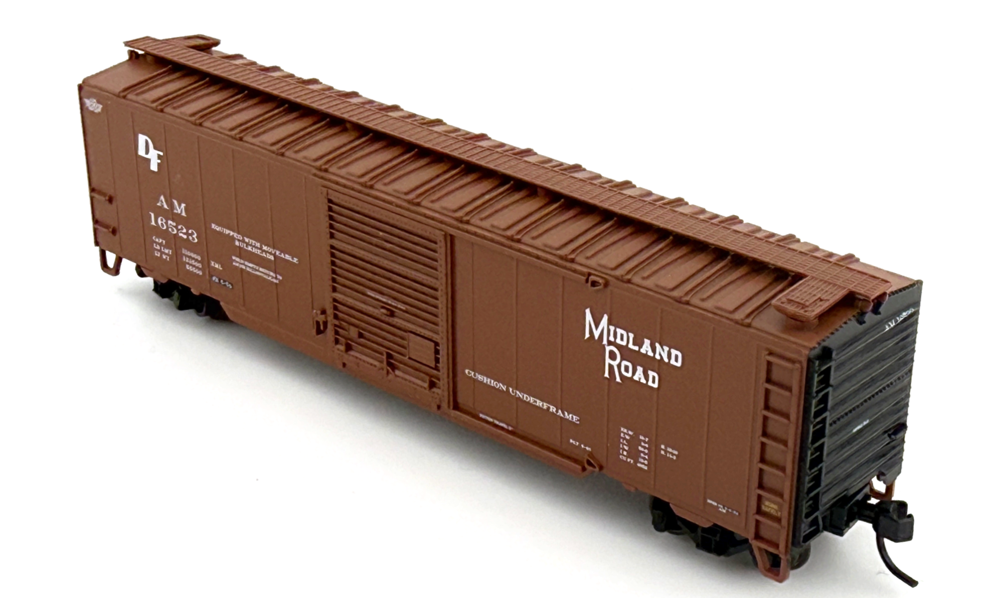 AM  16586 - N Scale Atlas Trainman 50' Postwar Single Door Box Car