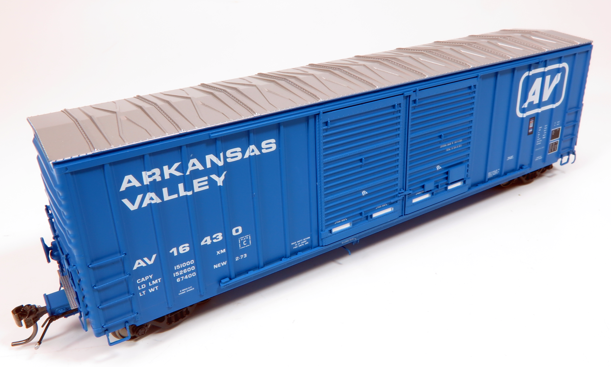 AV 16303 - Rapido PC&F 5258 50' Double Door Box Car – Home Shops LLC