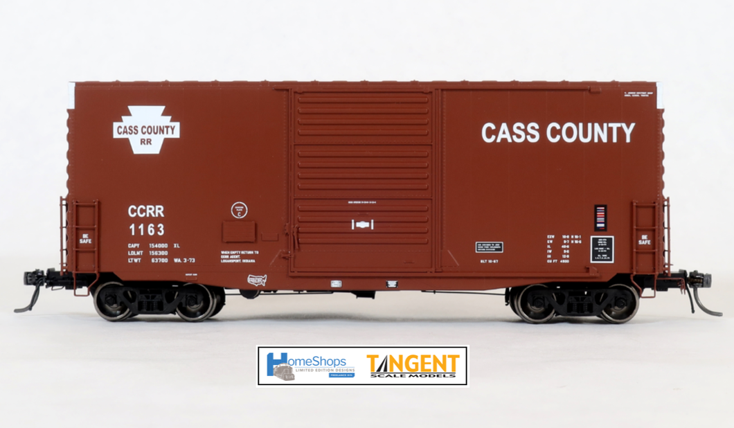 CCRR 1188 - Cass County PS 40' Mini Hy Cube Boxcar