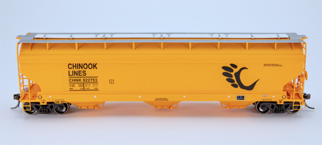 CHNK 822753 - HO Scale Prairie Shadows Trenton Works 5250 Covered Hopper Car
