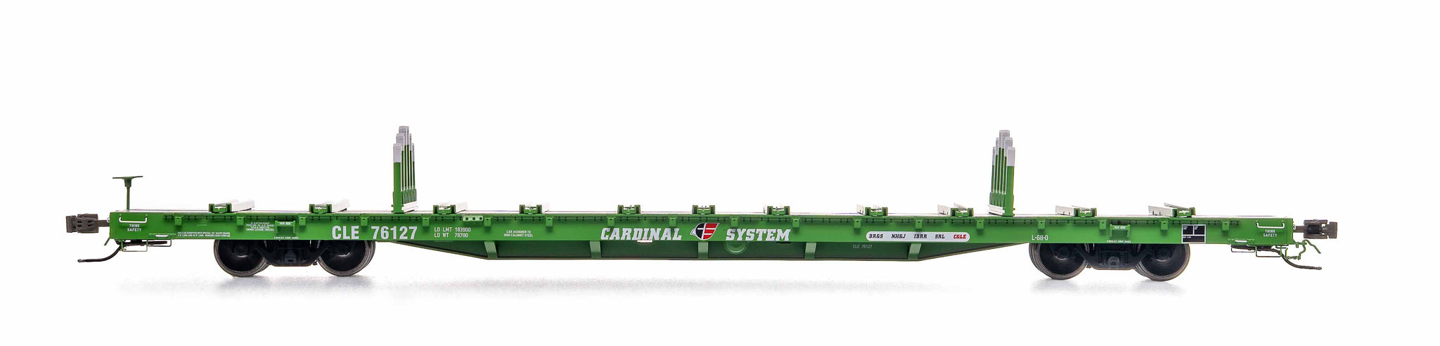 Construction Finger Rack CLE 76127 - HO-Scale Cardinal System ScaleTrains BSC Finger Rack Flatc ...