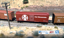 Load image into Gallery viewer, CMSF 72656 - N Scale Atlas USRA Rebuilt Steel 40&#39; Box Car
