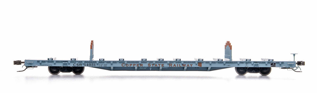 CSR 14017 - HO-Scale Copper State Railway ScaleTrains BSC Finger Rack Flatcar