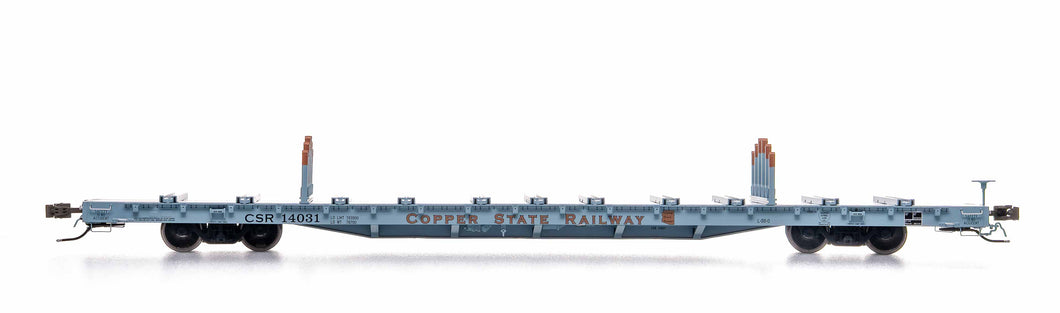 CSR 14017 - HO-Scale Copper State Railway ScaleTrains BSC Finger Rack Flatcar