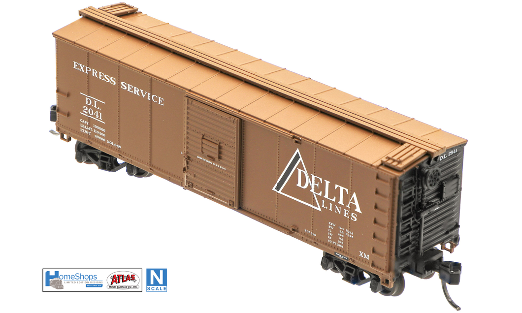 DL 2041 - N Scale Atlas USRA Rebuilt Steel 40' Box Car