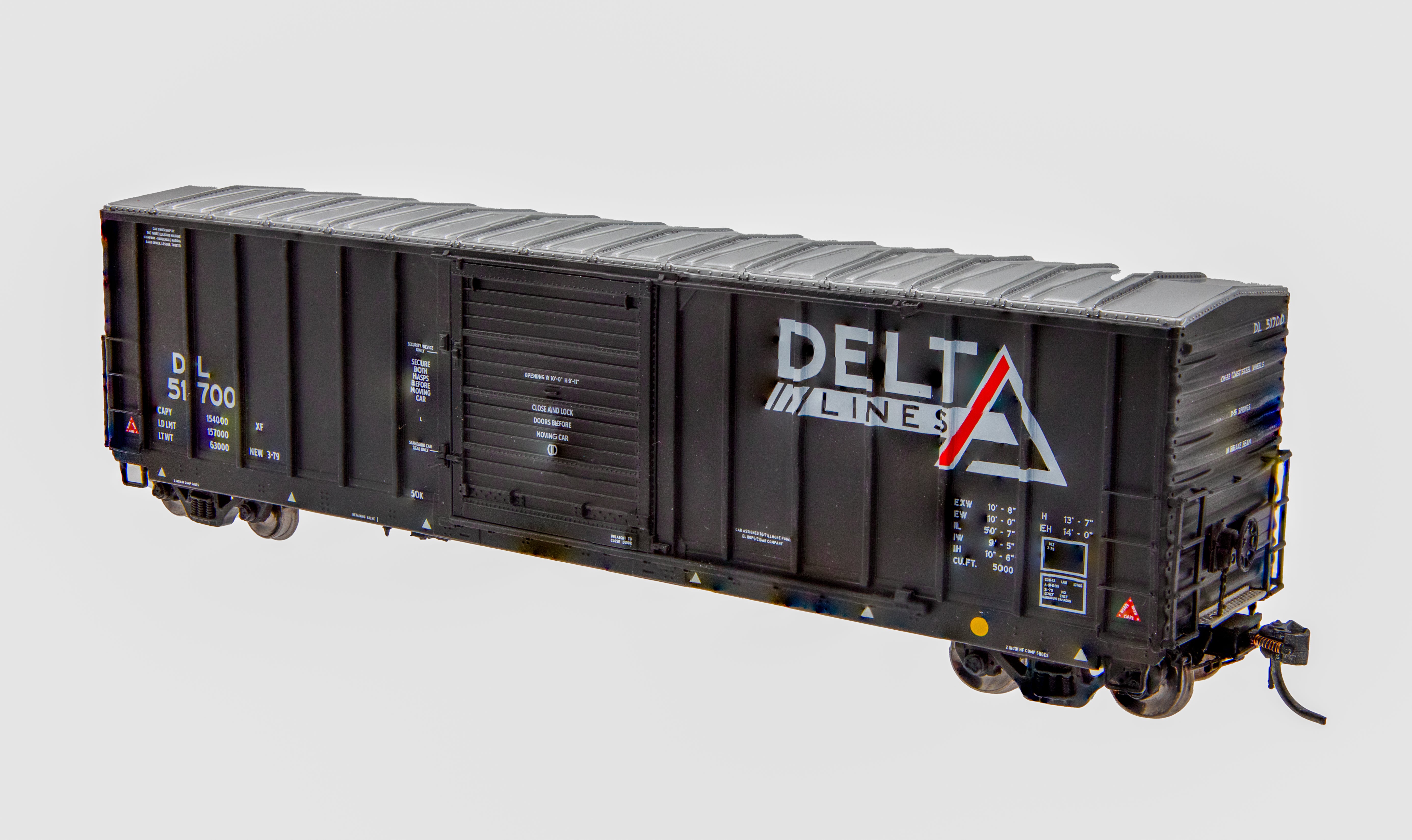 411VM Limited 7inch Sol The Boxcar 非売品 DL 51700 - HO-Scale Delta Lines Atlas Master Line CNCF 5000 Boxcar