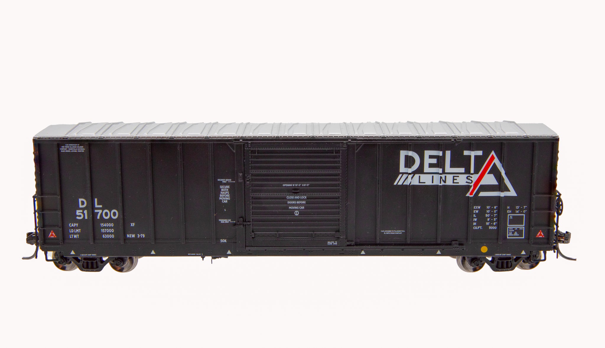 DL 51700 - HO-Scale Delta Lines Atlas Master Line CNCF 5000 Boxcar