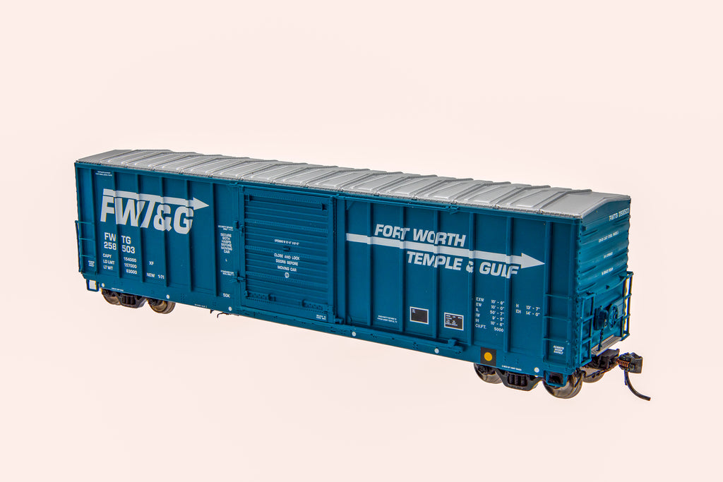 FWTG 258577 - HO-Scale Fort Worth Temple & Gulf Atlas Master Line CNCF 5000 Boxcar