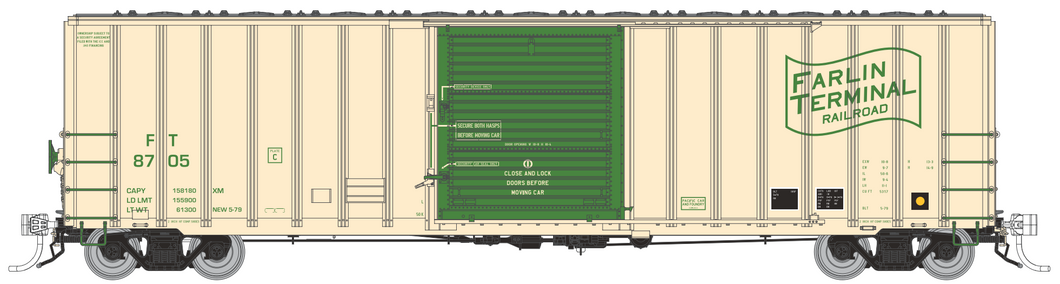 FT 8718 - Rapido PC&F 5317 50' Single Door Box Car