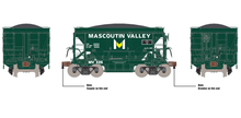 Load image into Gallery viewer, MV 335-354-379-393 - HO-Scale Mascoutin Valley Mining Fox Valley Ore Car (4-Pack)
