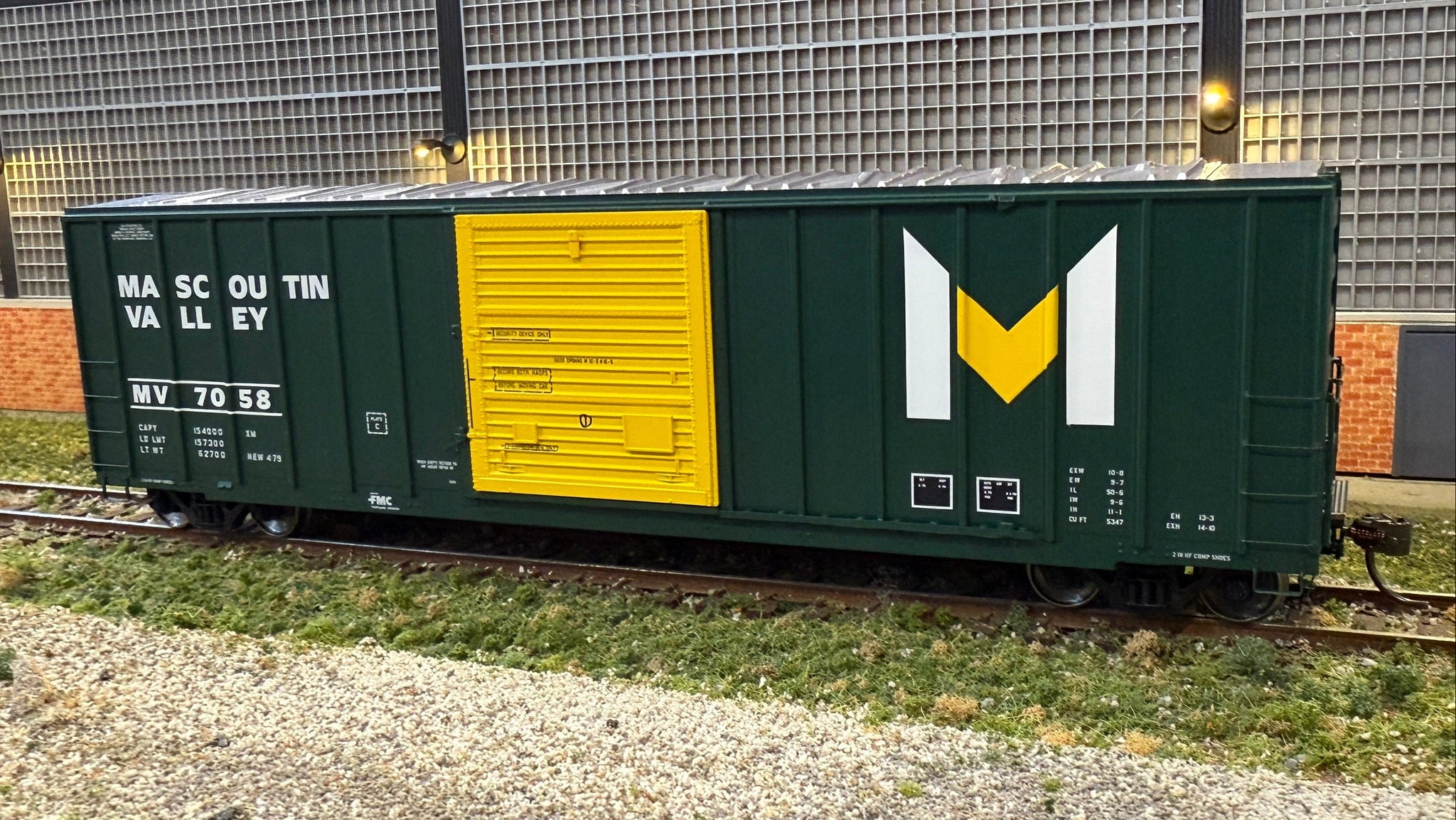 MV 7079 - HO-Scale Mascoutin Valley Atlas FMC 5347 Box Car – Home