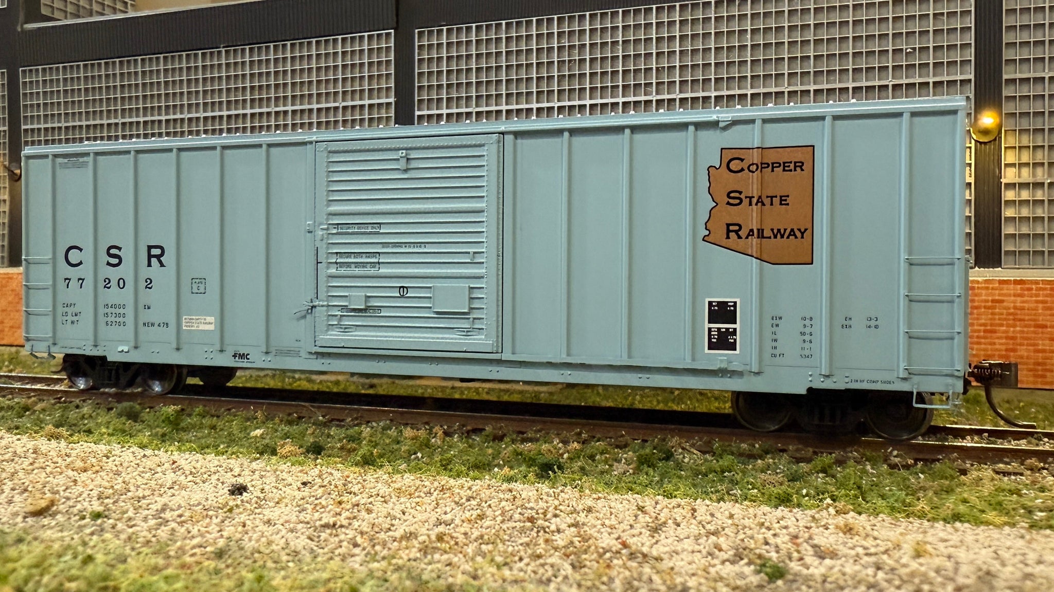 CSR 77293 - HO-Scale Copper State Railway Atlas FMC 5347 Box Car