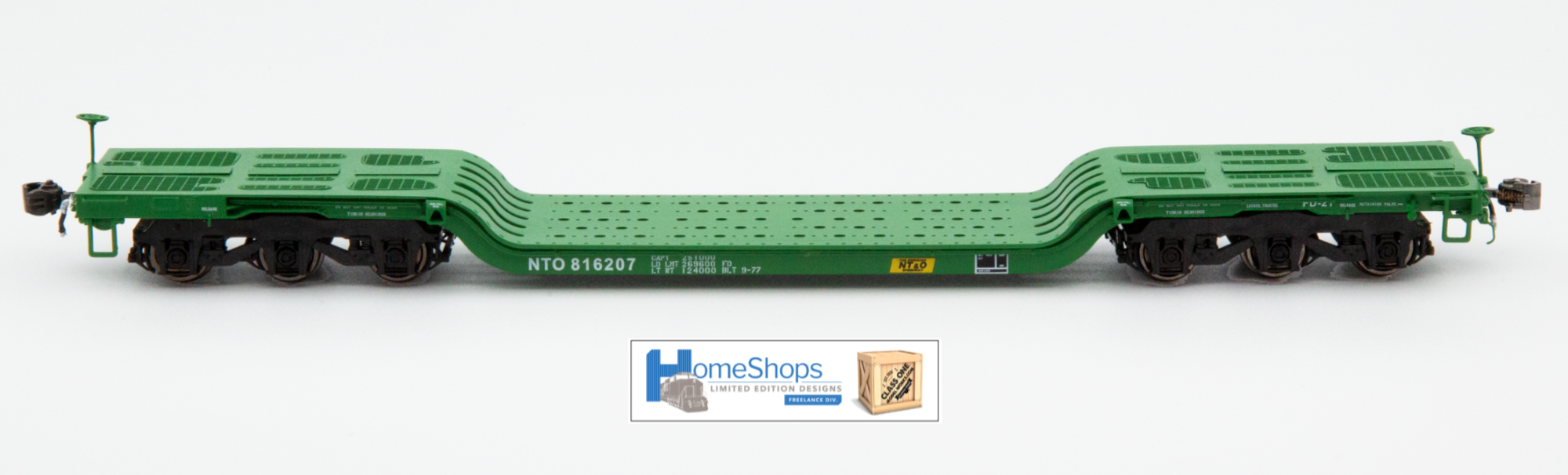 NTO 816207 - HO Scale GSC Depressed Center Flat Car