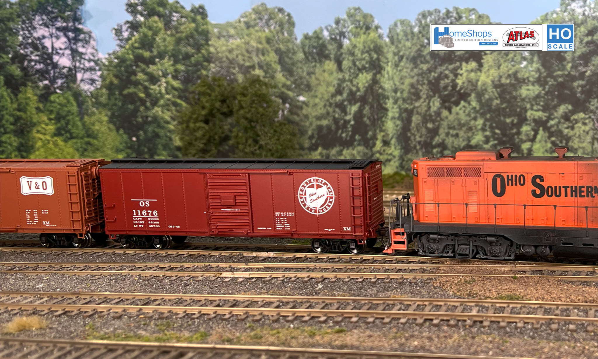 OS 11682 - HO Scale Atlas USRA Rebuilt Steel 40' Box Car – Home