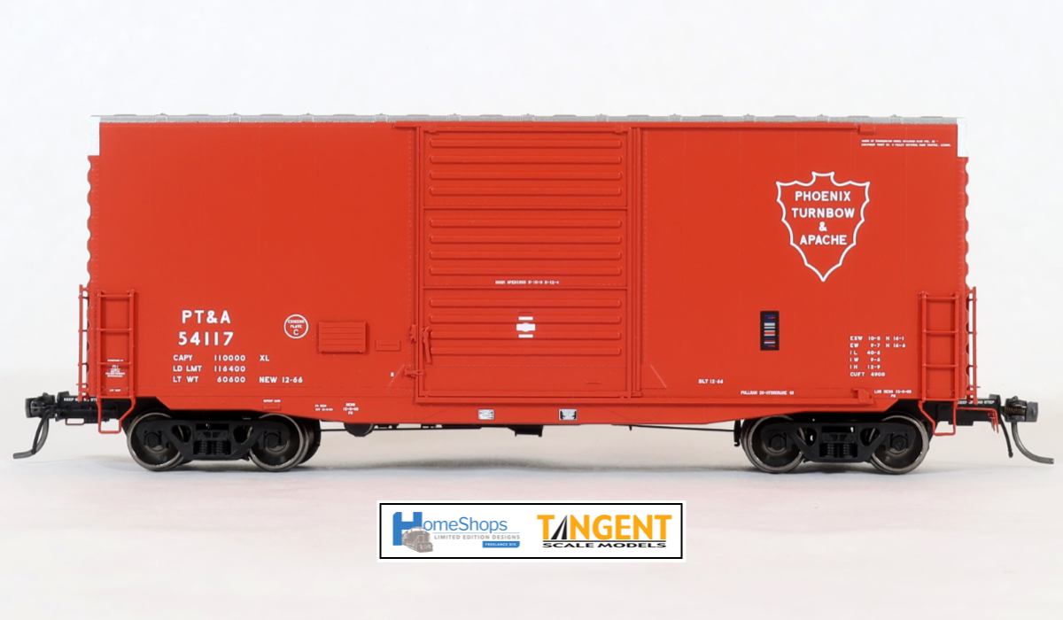 PT&A 54168 - Phoenix Turnbow & Apache PS 40' Mini Hy Cube Boxcar