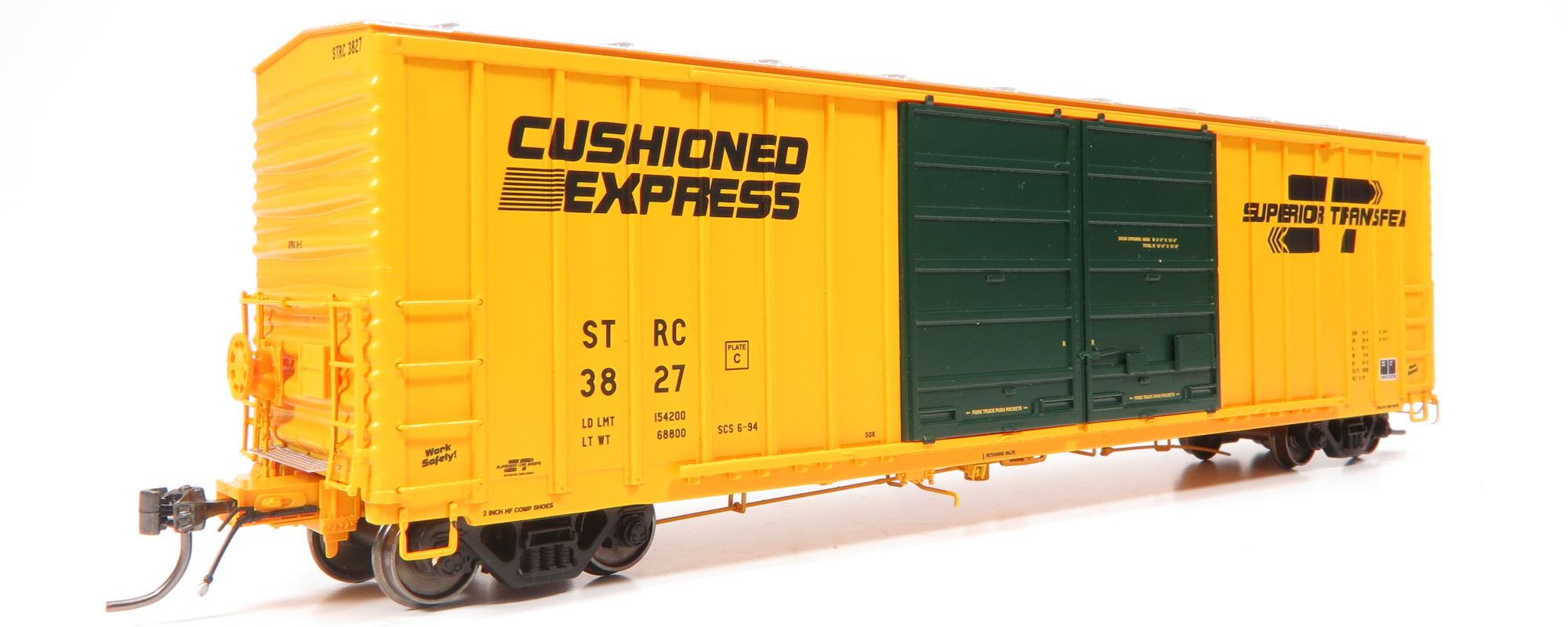 STRC 3827 - Rapido PC&F 5258 50' Double Door Box Car