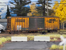 Load image into Gallery viewer, WEATHERED STRC 3840 - Rapido PC&amp;F 5258 50' Double Door Box Car
