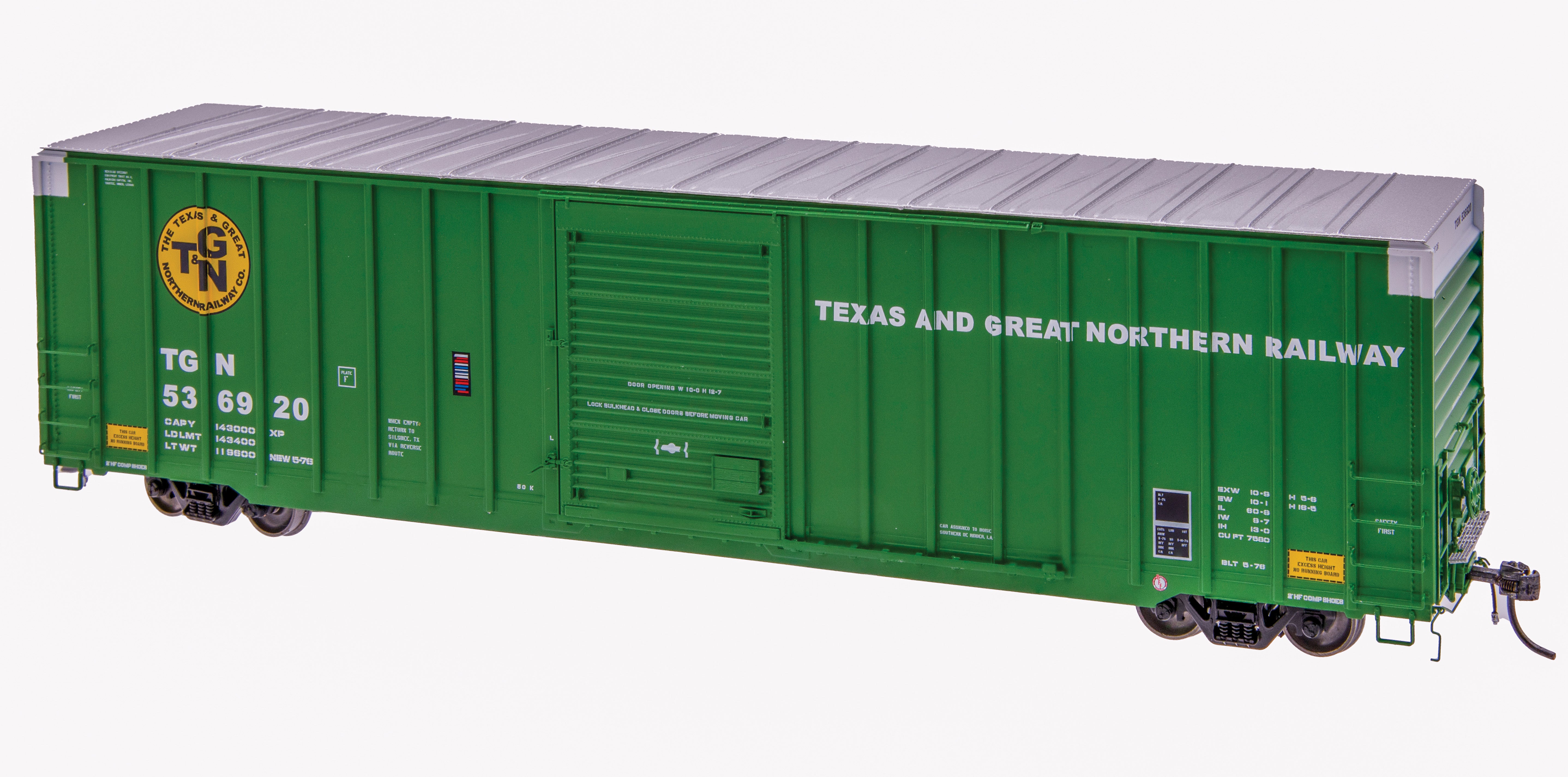 TGN 536920 - ExactRail Platinum Berwick 7580 Boxcar