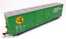Load image into Gallery viewer, TGN 520978 - Rapido PC&amp;F 5258 50&#39; Double Door Box Car
