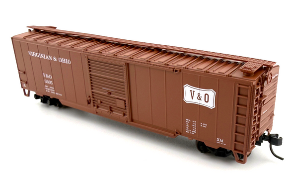 V&O 3605 - N Scale Atlas Trainman 50' Postwar Single Door Box Car