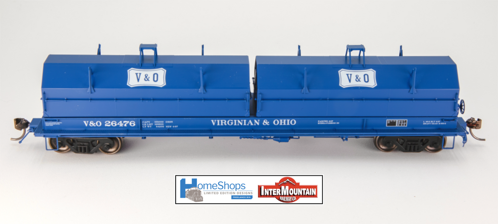 V&O  26476 - HO Scale Virginian & Ohio Evans Steel Coil Car
