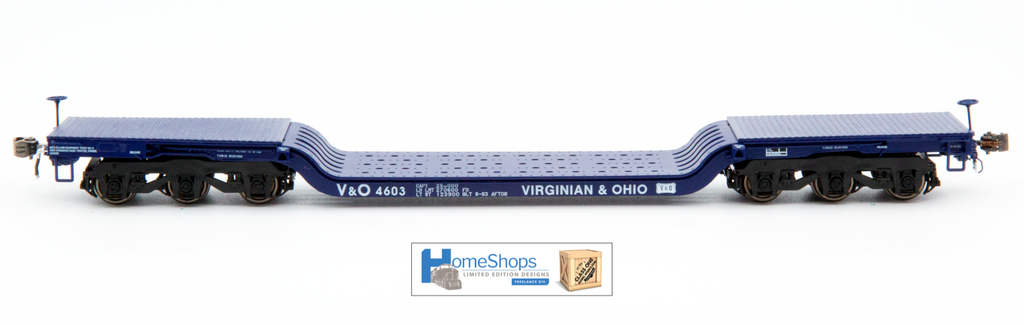 V&O 4603 - GSC Depressed Center Flat Car