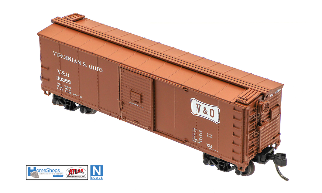 V&O 30347 - N Scale Atlas USRA Rebuilt Steel 40' Box Car