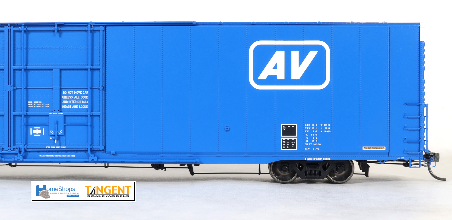AV 29044 - Arkansas Valley Greenville 86' Double Plug Door Box Car