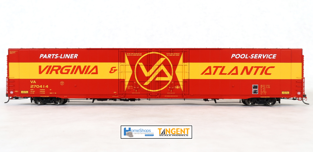 VA 270409 - Virginia and Atlantic 86' Double Plug Door Boxcar
