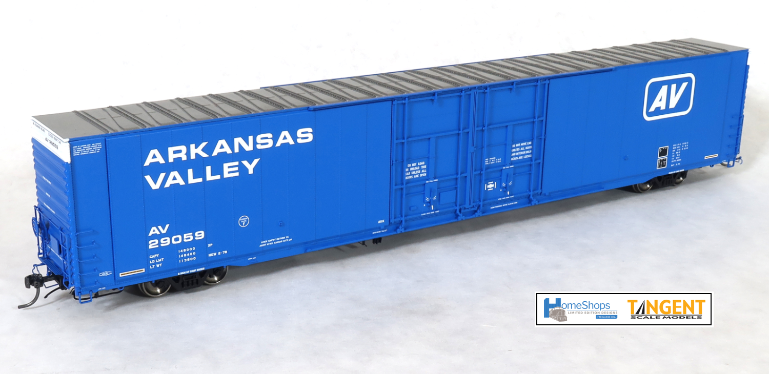 AV 29044 - Arkansas Valley Greenville 86' Double Plug Door Box Car