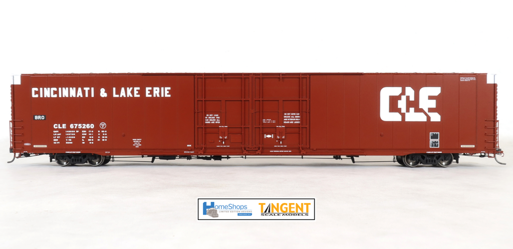 CLE 675260 - Cincinnati & Lake Erie Greenville 86' Double Plug Door Boxcar