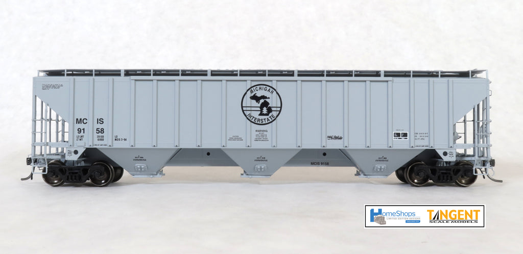 MCIS 9158 - HO-Scale Tangent Scale Models PS-4750 Covered Hopper